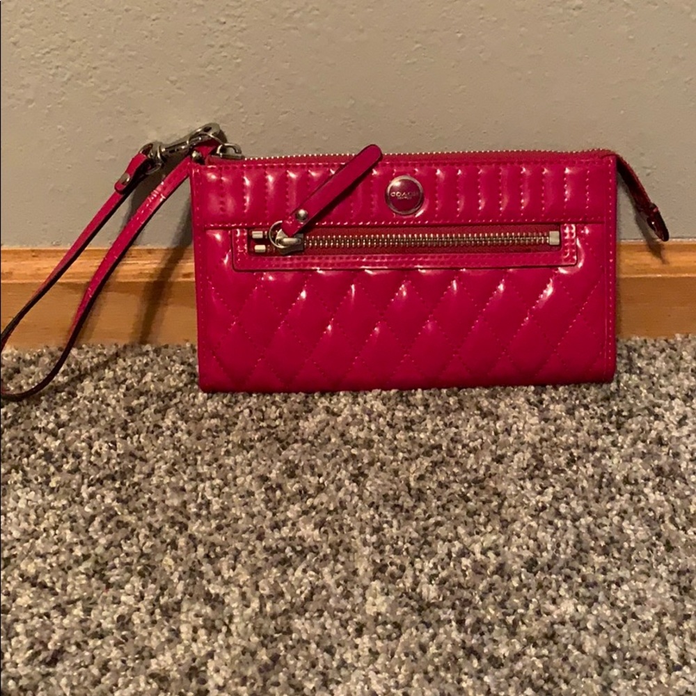 Coach wristlet